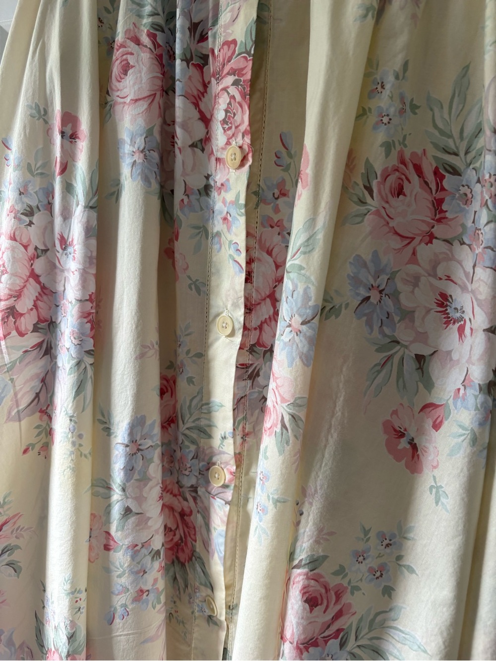 Lauren Ralph Lauren Vintage Floral Midi Skirt - Picture 5 of 8